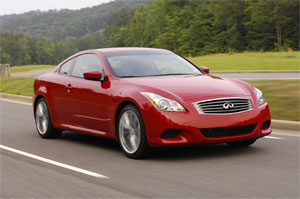 Red 2008 Infiniti G37 6mt Sport Coupe