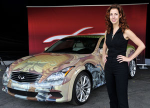 Infiniti Canada Cirque du Soleil Art Car